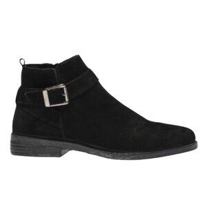 Schuh Respect “The Perfect” Black Suede Ankle Boots - Size 7.5 US / 38 EU